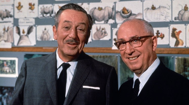Walt Disney et Roy O. Disney